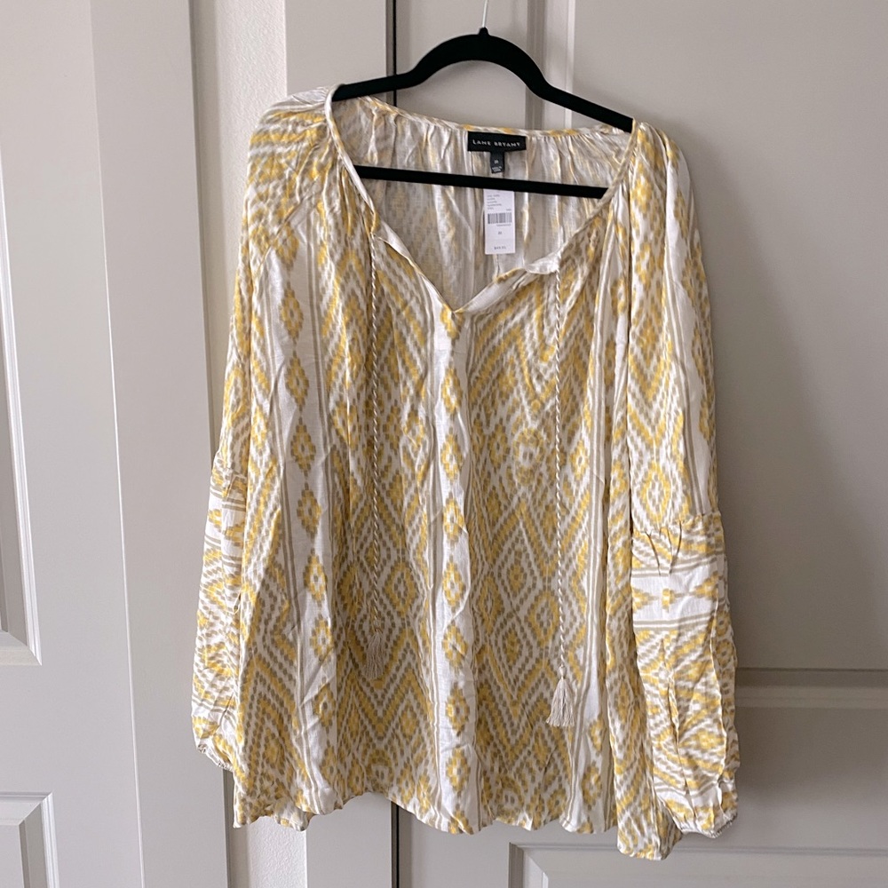 NWT Lane Bryant print top size 20